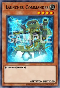 Launcher Commander, Yu-Gi-Oh! card, EARTH