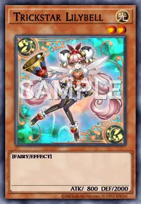 Trickstar Lilybell, Yu-Gi-Oh! card, LIGHT