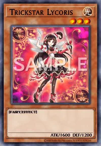 Trickstar Lycoris, Yu-Gi-Oh! card, LIGHT