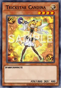 Trickstar Candina, Yu-Gi-Oh! card, LIGHT