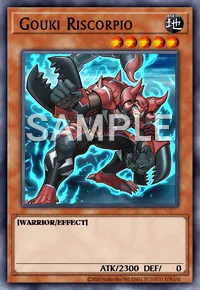 Gouki Riscorpio, Yu-Gi-Oh! card, EARTH