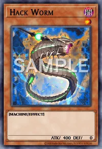 Hack Worm, Yu-Gi-Oh! card, DARK