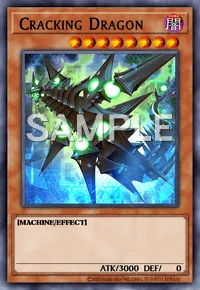 Cracking Dragon, Yu-Gi-Oh! card, DARK