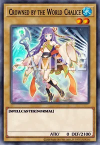 Crowned by the World Chalice, Yu-Gi-Oh! card, WATER