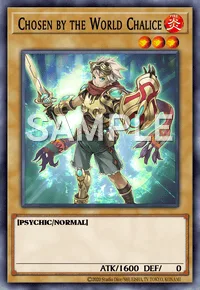 Chosen by the World Chalice, Yu-Gi-Oh! card, FIRE