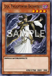 Lyla, Twilightsworn Enchantress, Yu-Gi-Oh! card, DARK