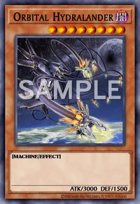 Orbital Hydralander, Yu-Gi-Oh! card, DARK