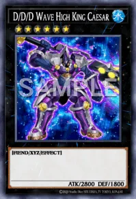 D/D/D Wave High King Caesar, Yu-Gi-Oh! card, WATER