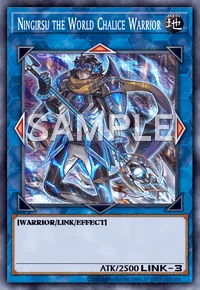Ningirsu the World Chalice Warrior, Yu-Gi-Oh! card, EARTH