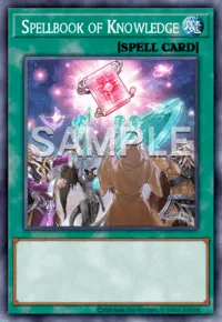 Spellbook of Knowledge, Yu-Gi-Oh! card, SPELL