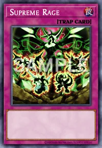 Supreme Rage, Yu-Gi-Oh! card, TRAP