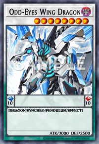 Odd-Eyes Wing Dragon, Yu-Gi-Oh! card, DARK