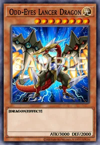 Odd-Eyes Lancer Dragon, Yu-Gi-Oh! card, LIGHT