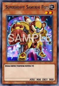 Superheavy Samurai Fist, Yu-Gi-Oh! card, EARTH
