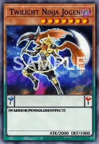 Twilight Ninja Jogen, Yu-Gi-Oh! card, DARK