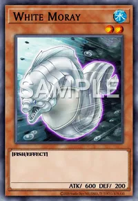 White Moray, Yu-Gi-Oh! card, WATER