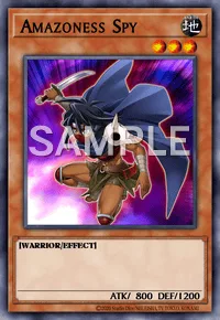 Amazoness Spy, Yu-Gi-Oh! card, EARTH