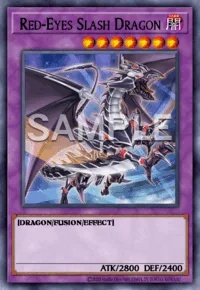 Red-Eyes Slash Dragon, Yu-Gi-Oh! card, DARK