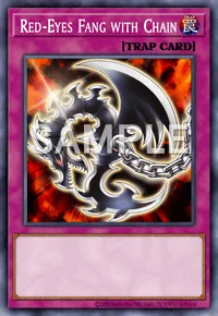 Red-Eyes Fang with Chain, Yu-Gi-Oh! card, TRAP