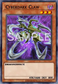Cyberdark Claw, Yu-Gi-Oh! card, DARK
