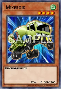 Mixeroid, Yu-Gi-Oh! card, WIND