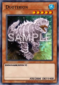 Duoterion, Yu-Gi-Oh! card, WATER