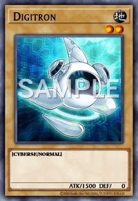 Digitron, Yu-Gi-Oh! card, EARTH