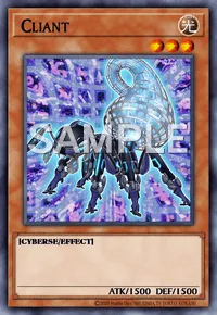 Cliant, Yu-Gi-Oh! card, LIGHT