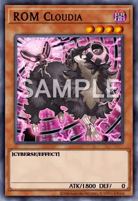 ROM Cloudia, Yu-Gi-Oh! card, DARK