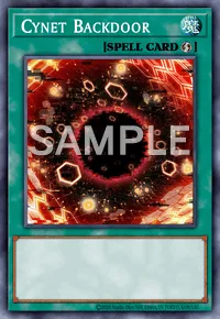 Cynet Backdoor, Yu-Gi-Oh! card, SPELL