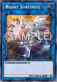 Binary Sorceress, Yu-Gi-Oh! card, EARTH