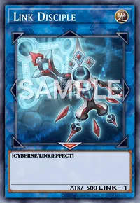 Link Disciple, Yu-Gi-Oh! card, LIGHT