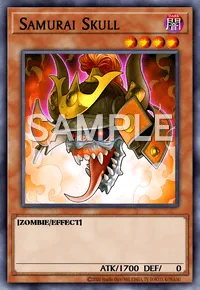 Samurai Skull, Yu-Gi-Oh! card, DARK