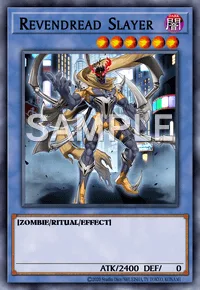 Revendread Slayer, Yu-Gi-Oh! card, DARK