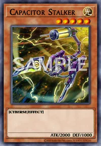 Capacitor Stalker, Yu-Gi-Oh! card, LIGHT