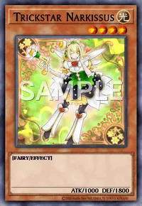Trickstar Narkissus, Yu-Gi-Oh! card, LIGHT