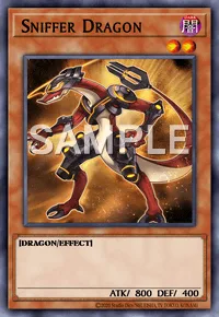 Sniffer Dragon, Yu-Gi-Oh! card, DARK
