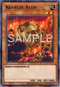 Krawler Axon, Yu-Gi-Oh! card, EARTH