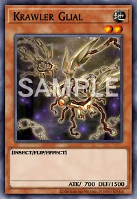 Krawler Glial, Yu-Gi-Oh! card, EARTH