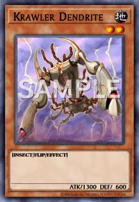 Krawler Dendrite, Yu-Gi-Oh! card, EARTH