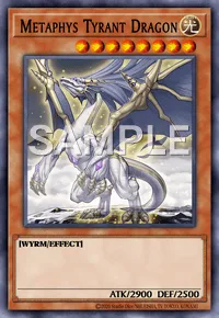 Metaphys Tyrant Dragon, Yu-Gi-Oh! card, LIGHT
