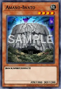 Amano-Iwato, Yu-Gi-Oh! card, EARTH