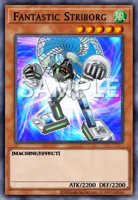 Fantastic Striborg, Yu-Gi-Oh! card, WIND