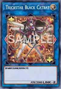 Trickstar Black Catbat, Yu-Gi-Oh! card, LIGHT