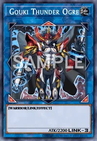 Gouki Thunder Ogre, Yu-Gi-Oh! card, EARTH
