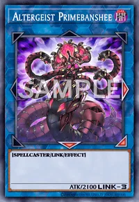Altergeist Primebanshee, Yu-Gi-Oh! card, DARK