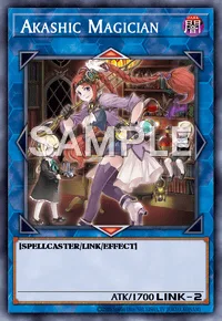 Akashic Magician, Yu-Gi-Oh! card, DARK