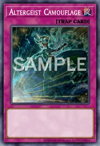Altergeist Camouflage, Yu-Gi-Oh! card, TRAP
