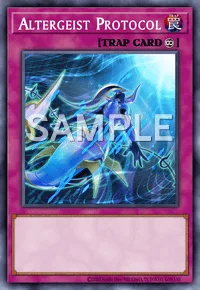 Altergeist Protocol, Yu-Gi-Oh! card, TRAP
