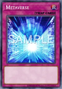 Metaverse, Yu-Gi-Oh! card, TRAP